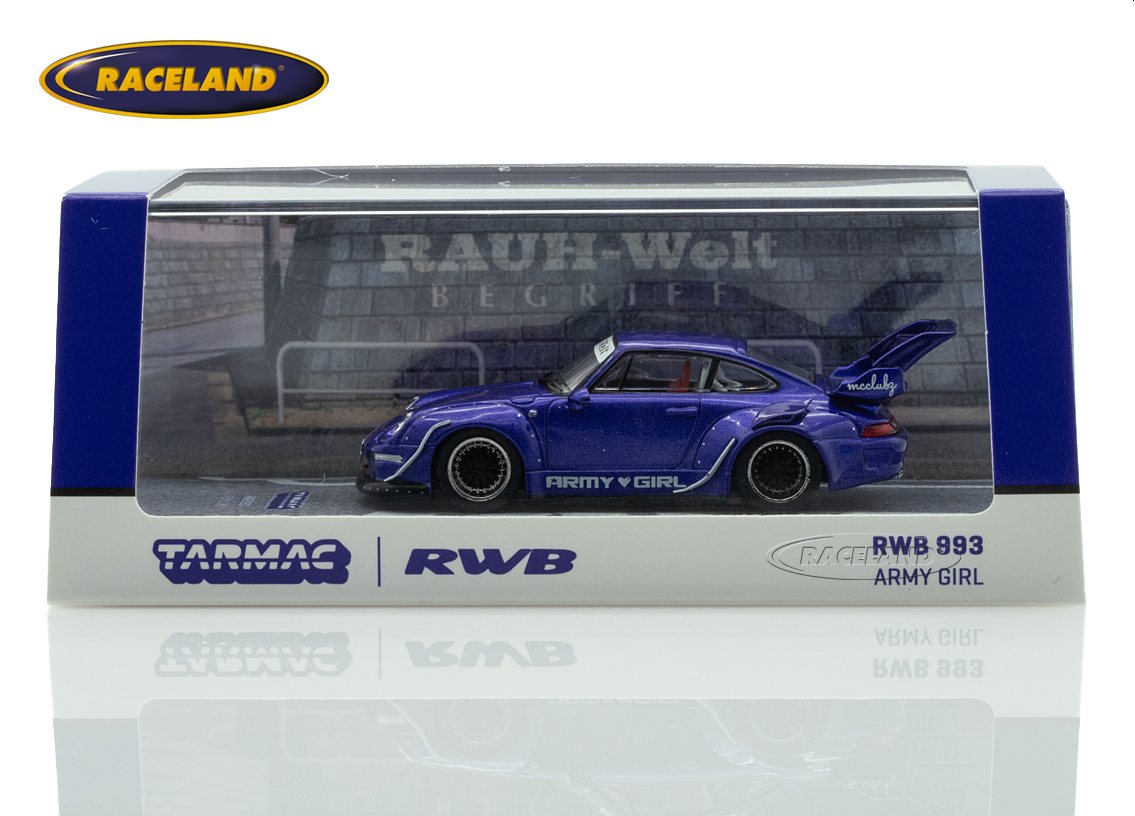 Porsche 993 RWB Army Girl