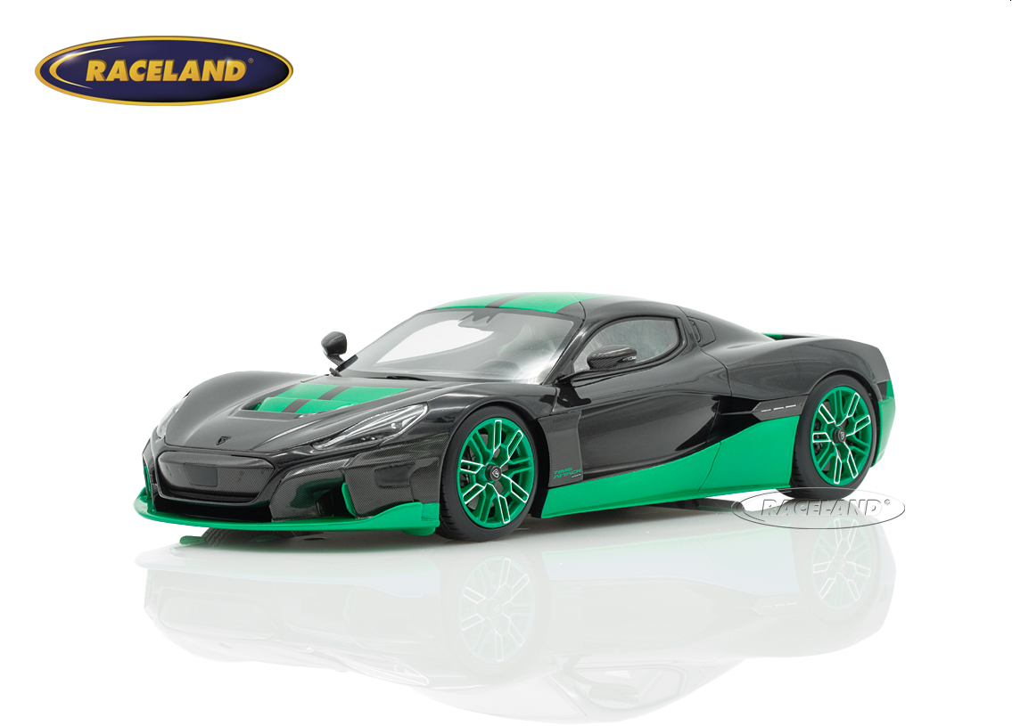 Rimac Nevera Time Attack 2023 - schwarz