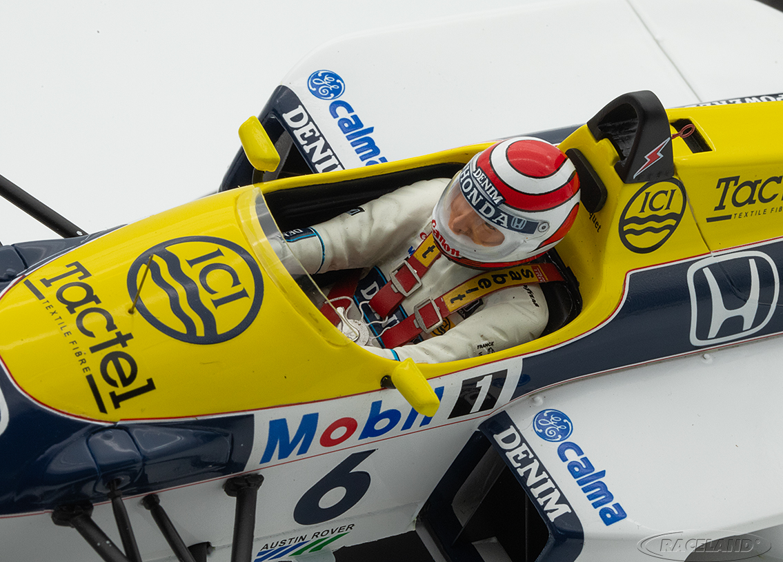Williams FW11 Honda V6 F1 Canon Sieger GP Brasilien 1986