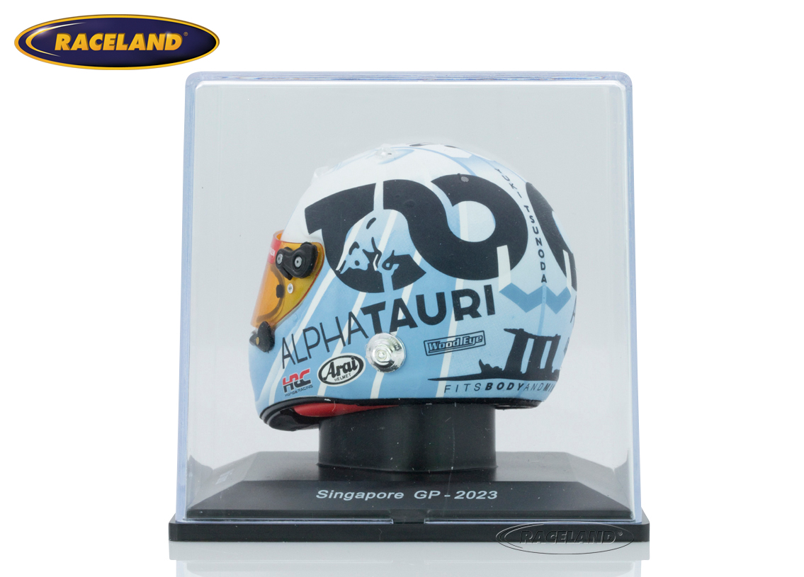 Helm Scuderia Alpha Tauri F1 GP Singapur 2023