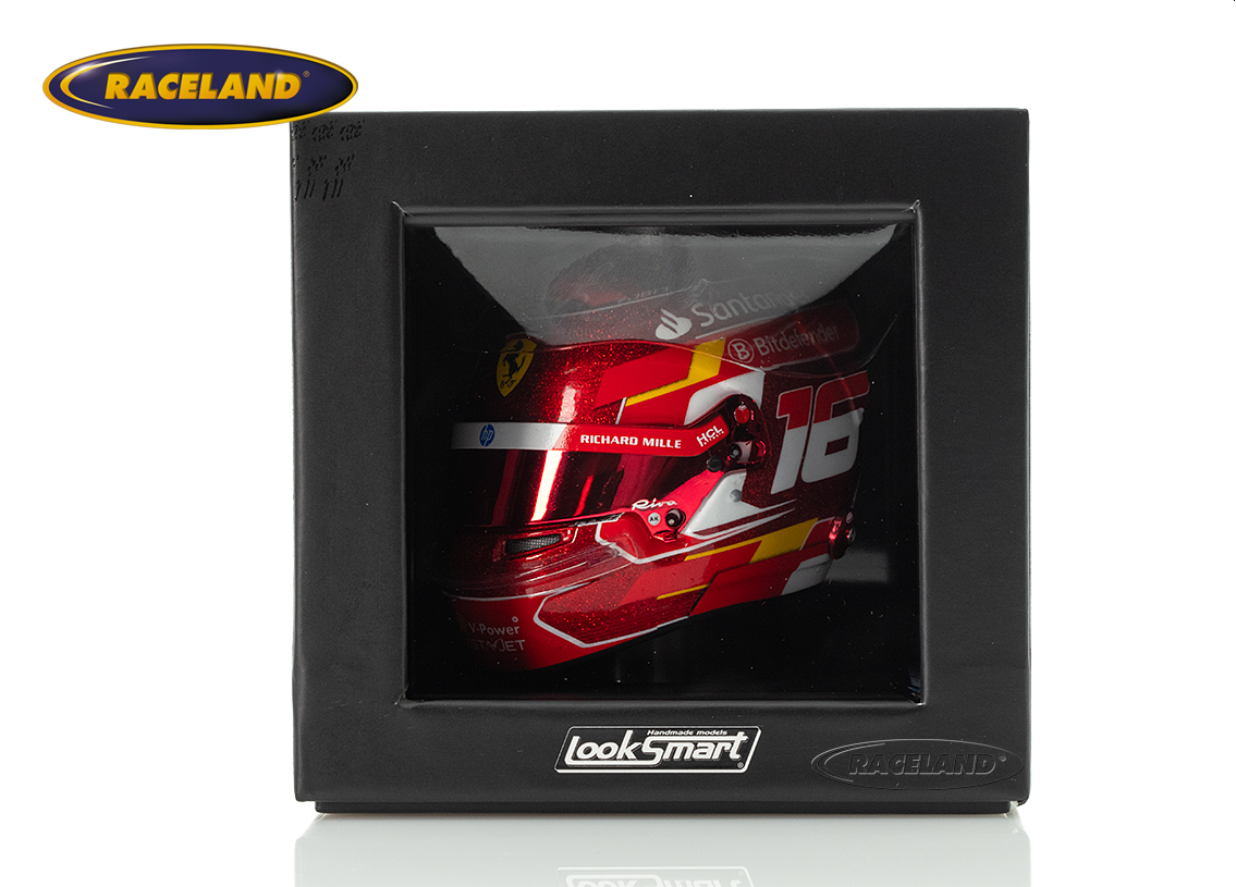Helm Scuderia Ferrari F1 3° GP Abu Dhabi 2024