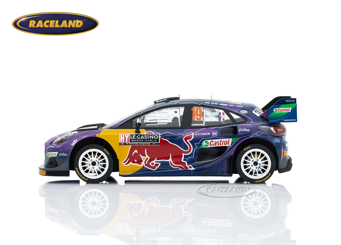 Ford Puma Rally1 M-Sport Ford WRT Sieger Rallye Monte Carlo 2022