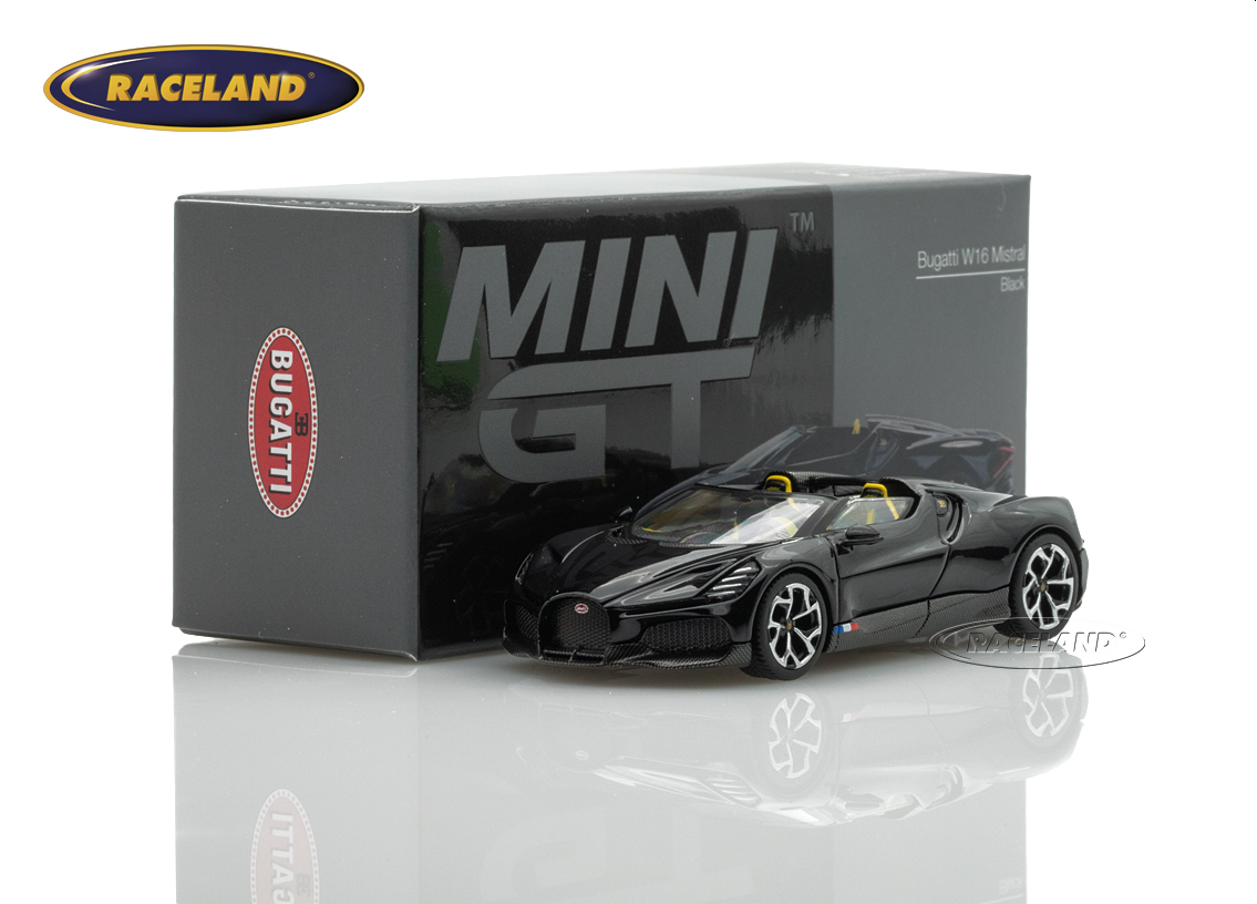 Bugatti W16 2024 - Mistral Black