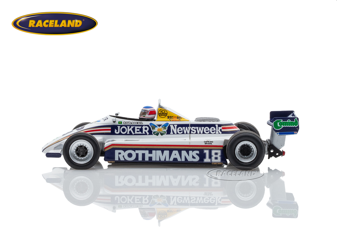 March 821 Cosworth V8 F1 Rothmans 9° GP USA Long Beach 1982