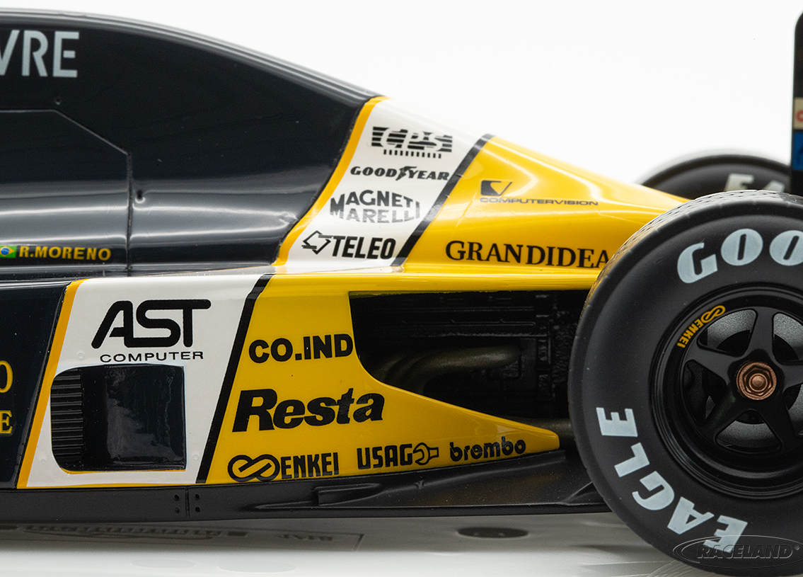 Minardi M191 Ferrari V12 F1 16° GP Australien Adeleide 1991