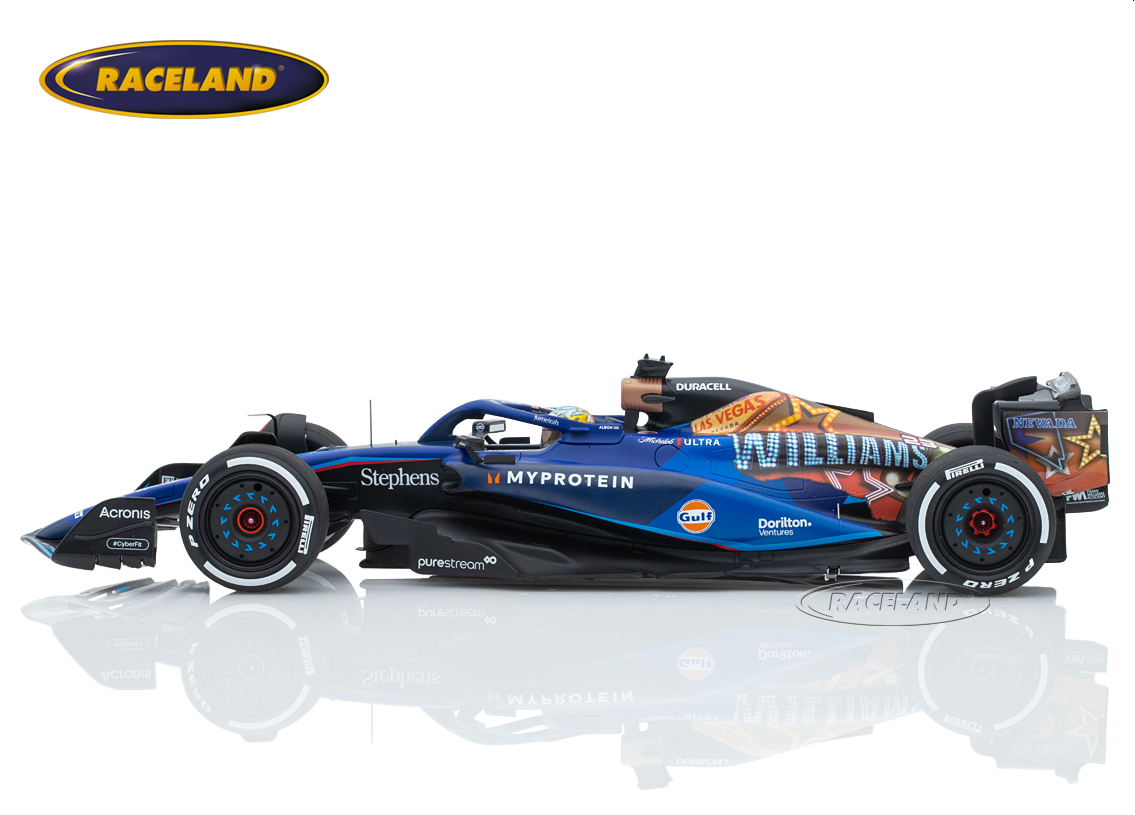 Williams FW45 Mercedes F1 12° GP Las Vegas 2023