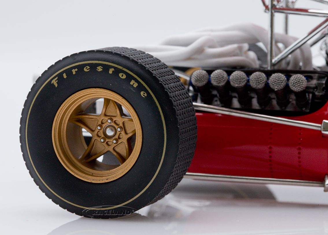 Ferrari 312/68 V12 F1 Scuderia Ferrari 2° GP England Brands Hatch 1968