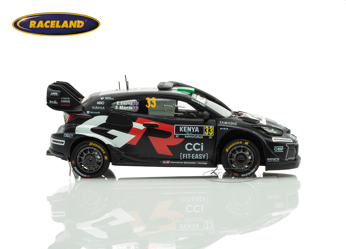 Toyota GR Yaris Rally1 Gazoo Racing WRT Sieger Safari Rallye 2025