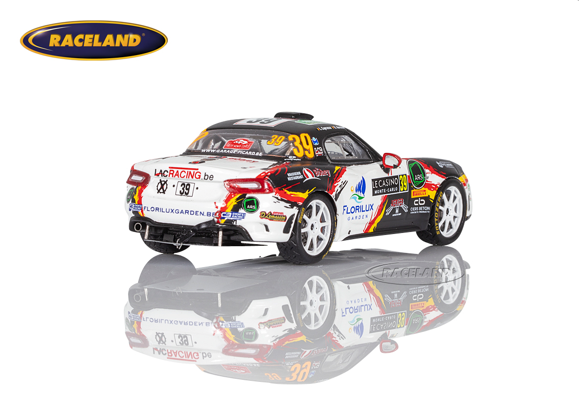Abarth 124 Rally RGT LacRacing.Be 59° Rallye Monte Carlo 2020