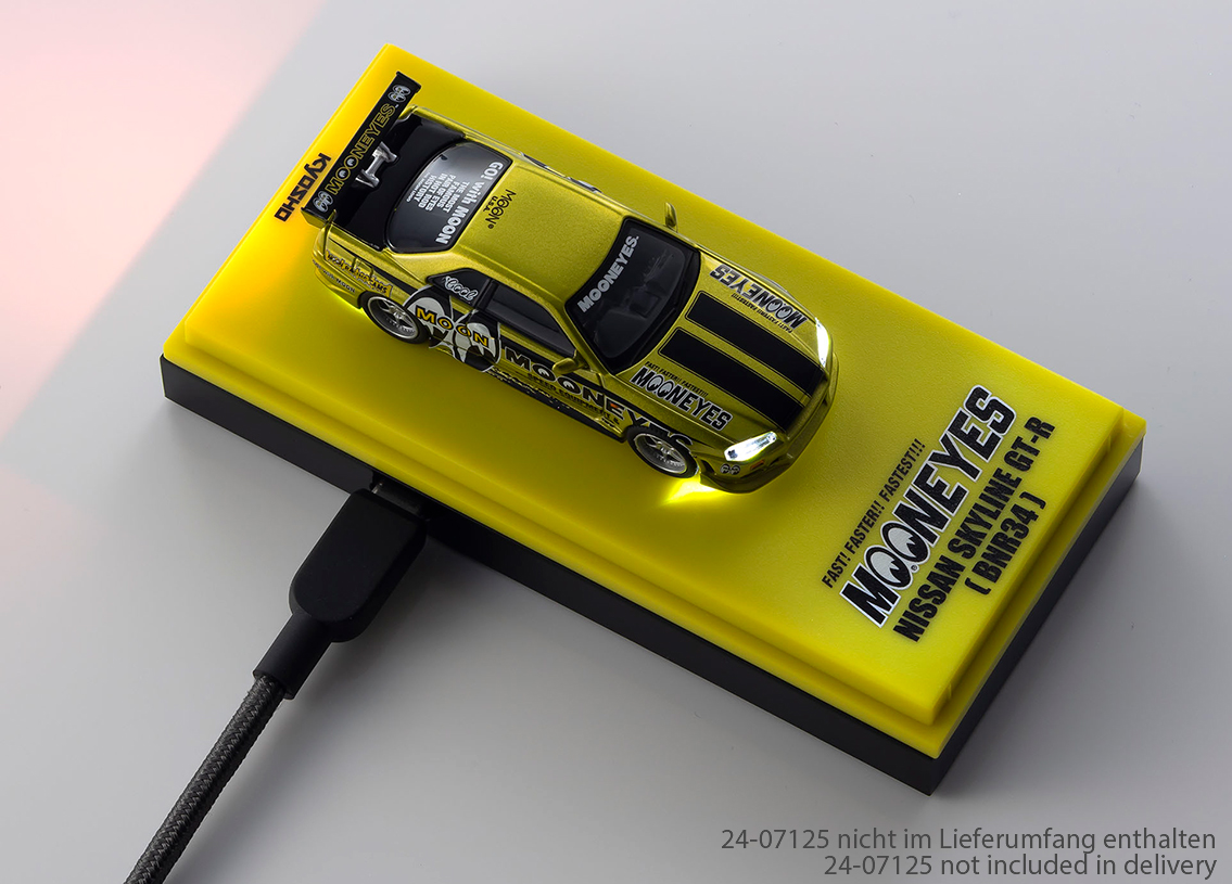 Nissan Sklyine GT-R R34 Mooneyes 1 2026 Mit LED Scheinwerfern und Rückleuchten