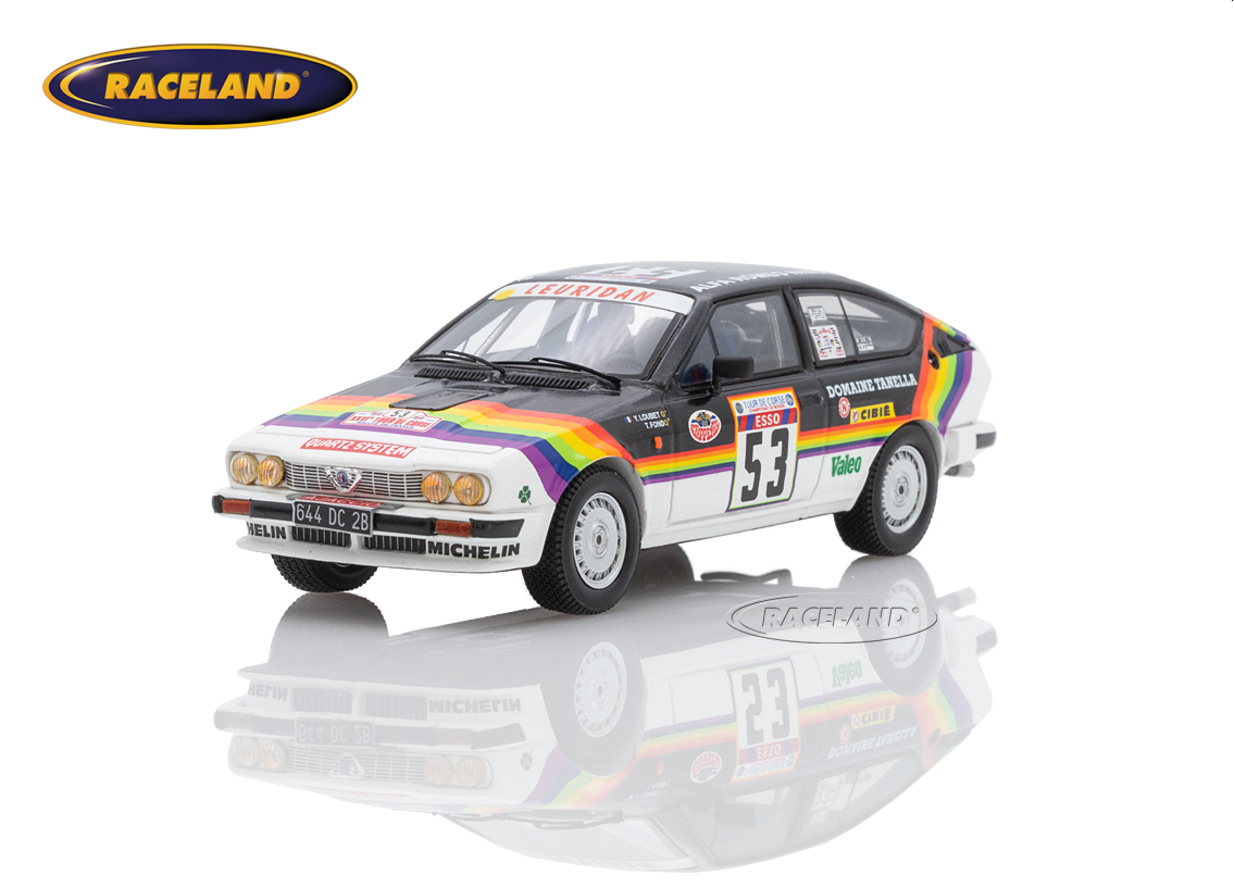 Alfa Romeo Alfetta GTV6 17° Rallye Korsika 1982