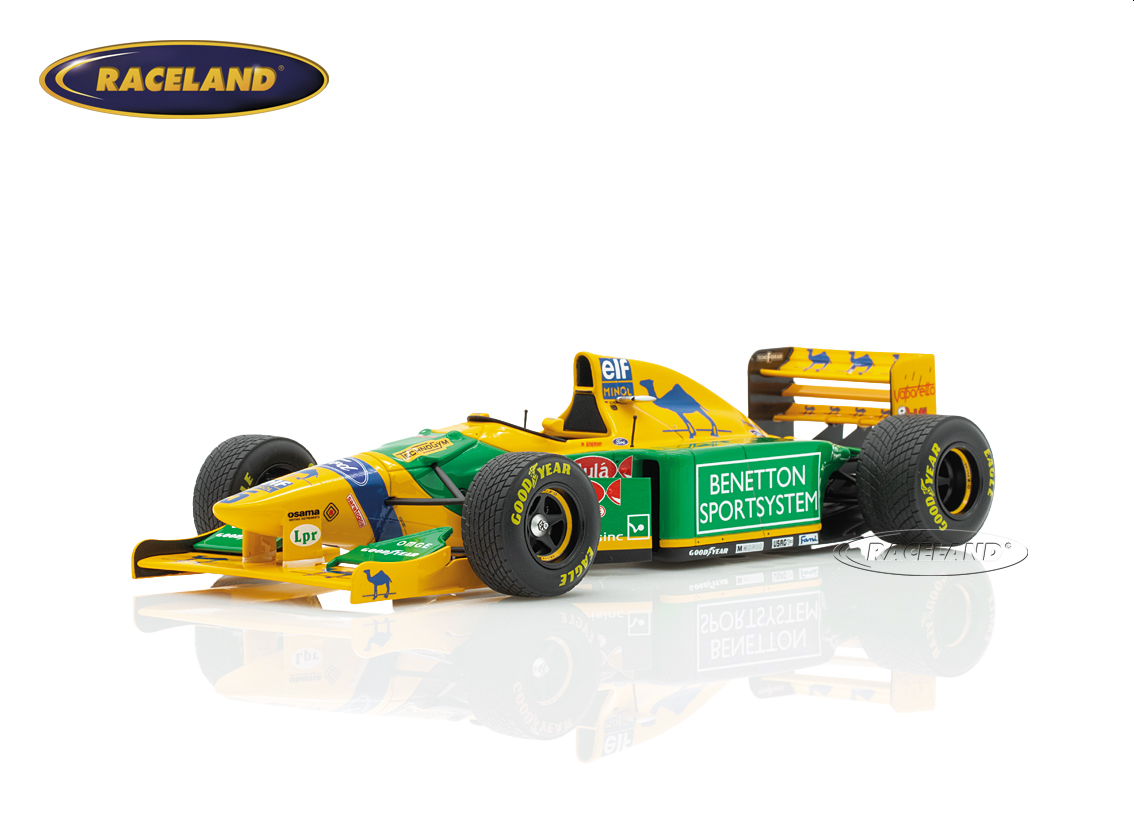 Benetton B193B Cosworth V8 F1 2° GP England Silverstone 1993