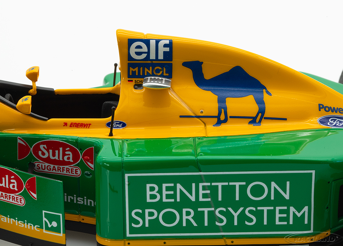 Benetton B193B Cosworth V8 F1 2° GP England Silverstone 1993
