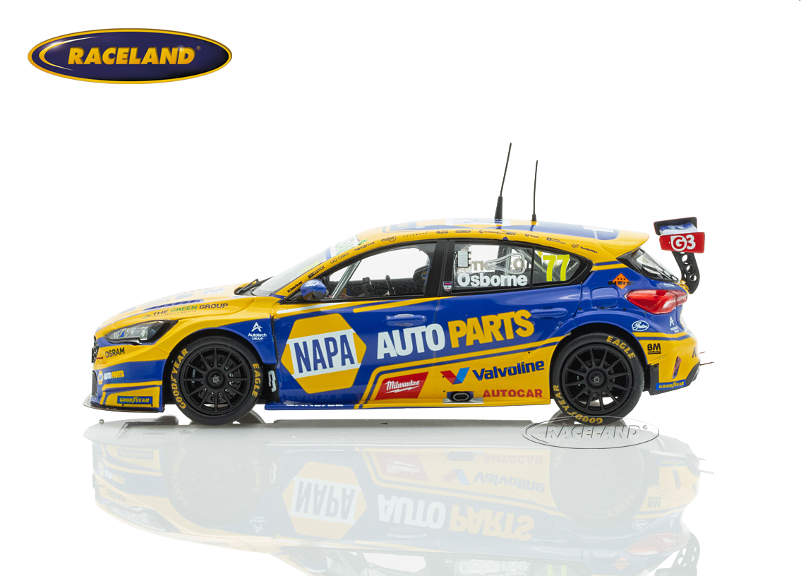 Ford Focus NAPA Racing UK BTCC 2025