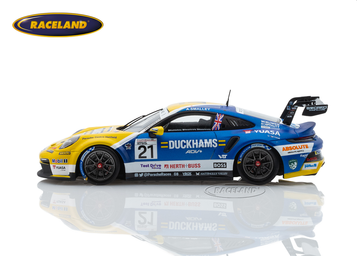 Porsche 911 GT3 Cup Carrera Cup Champion Großbritannien 2023