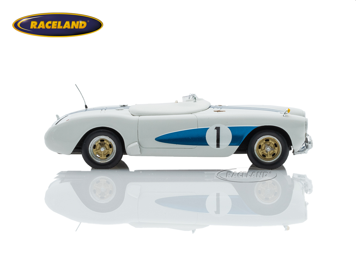 Chevrolet Corvette C1 Special Raceway Ent. 9° 12H Sebring 1956 Sieger S 8.0