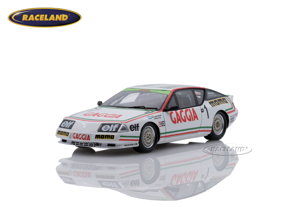 Renault Alpine V6 Turbo Gaggia Europa Cup Champion 1985