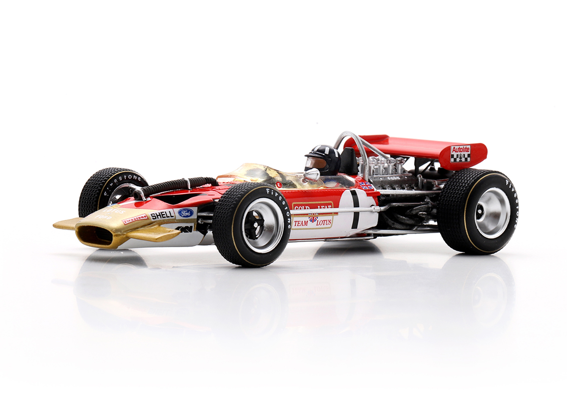 Lotus 49B Cosworth V8 F1 Gold Leaf 4° GP Deutschland Nürburgring 1969