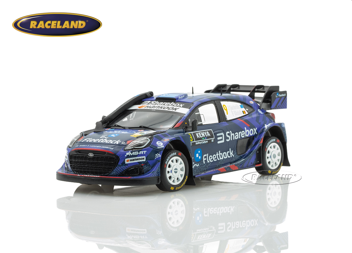 Ford Puma Rally1 M-Sport WRT 8° Safari Rallye 2025