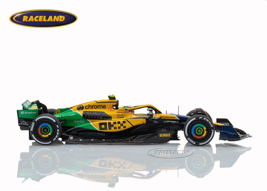 McLaren MCL38 Mercedes F1 Senna Design 4° GP Monaco 2024
