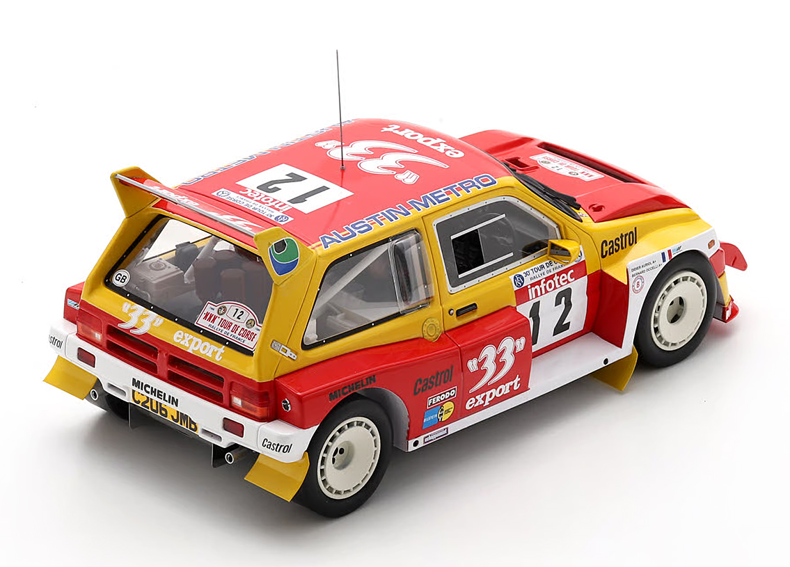 MG Metro 6R4 Austin Rover WRT Rallye Korsika 1986