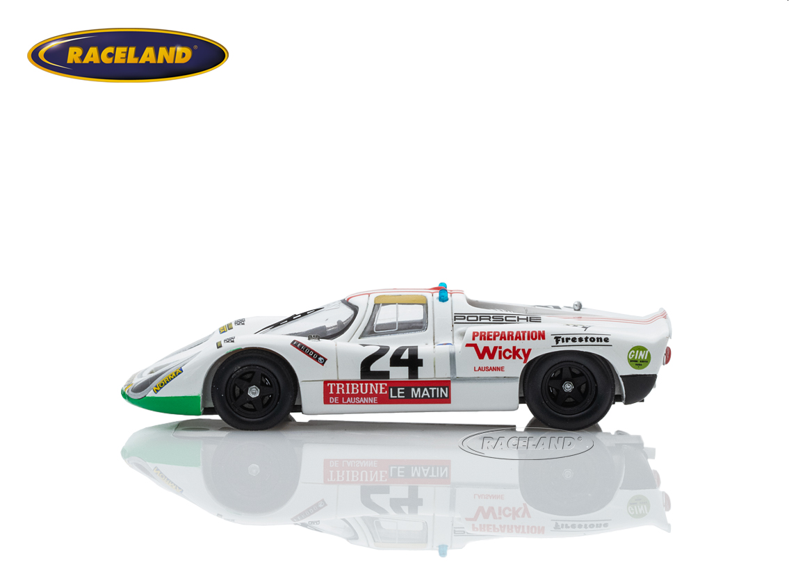 Porsche 907 Wicky Racing Team UTA 18° Le Mans 1972