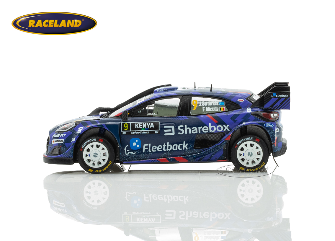Ford Puma Rally1 M-Sport WRT 8° Safari Rallye 2025