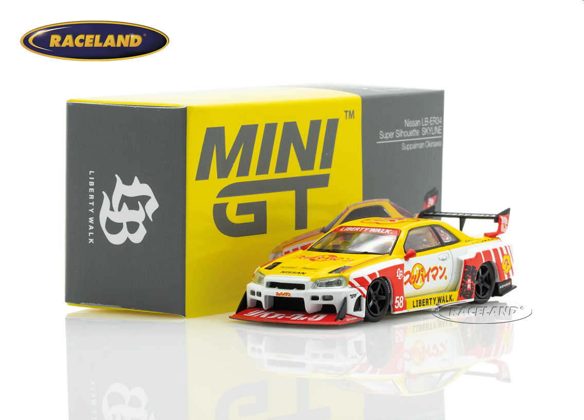 Nissan GTR (R34) LB-Super Silhouette Skyline Suppaiman Okinawa 2025