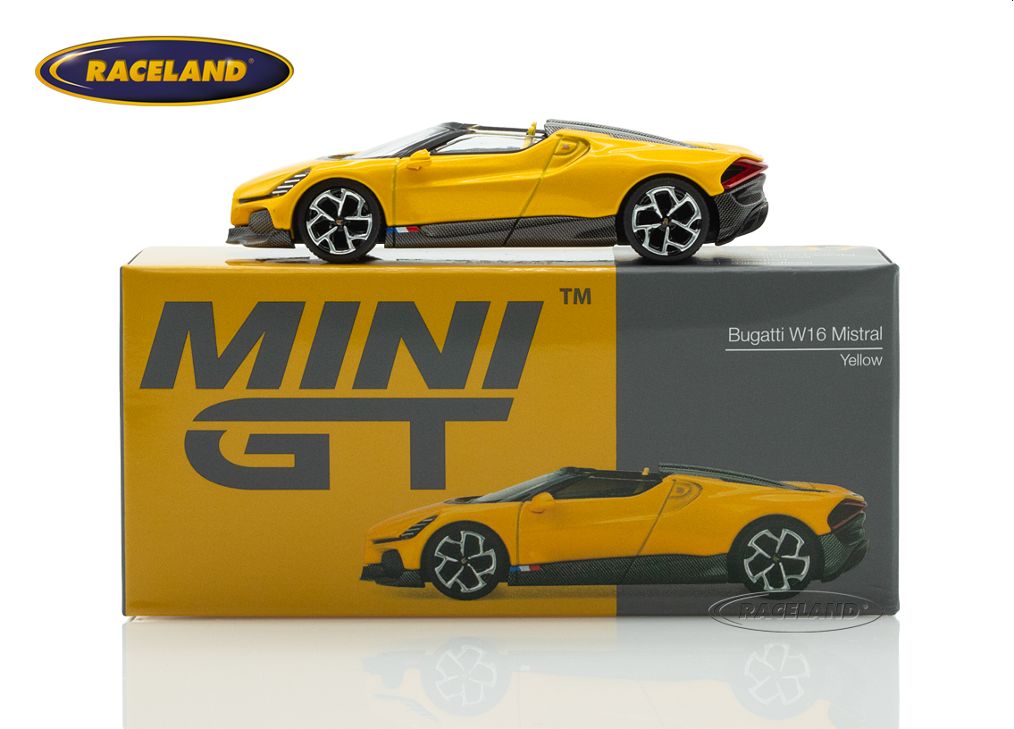 Bugatti W16 Mistral 2023 - gelb