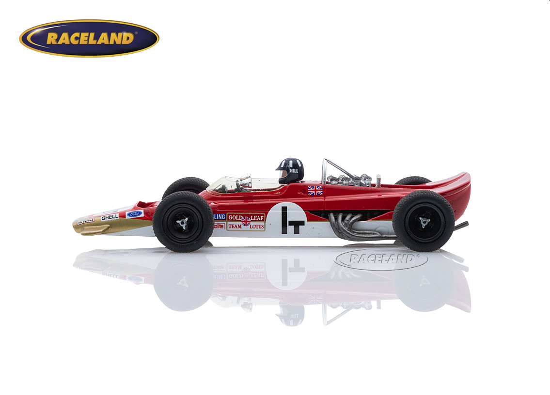 Lotus 63 Cosworth 4WD 63-02 F1 Gold Leaf Training GP Holland Zandvoort 1969