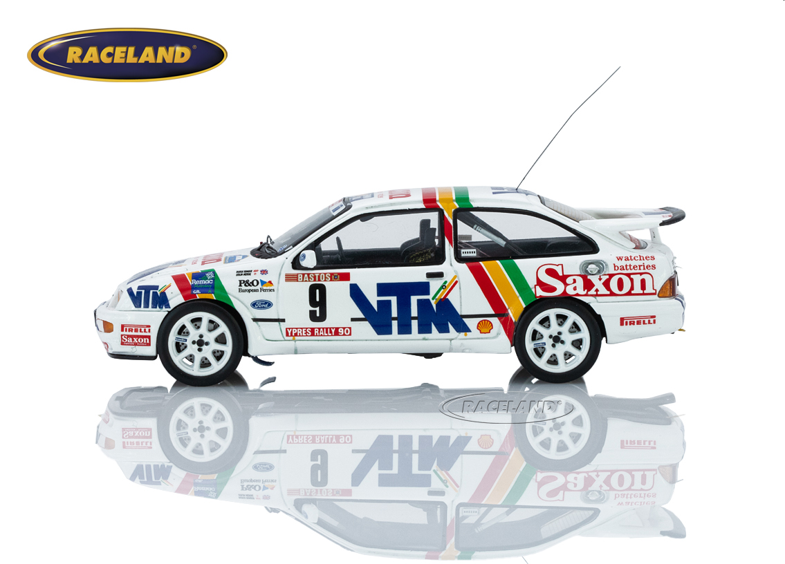 Ford Sierra RS Cosworth RAC MSA 4° Rallye Ypern 1990