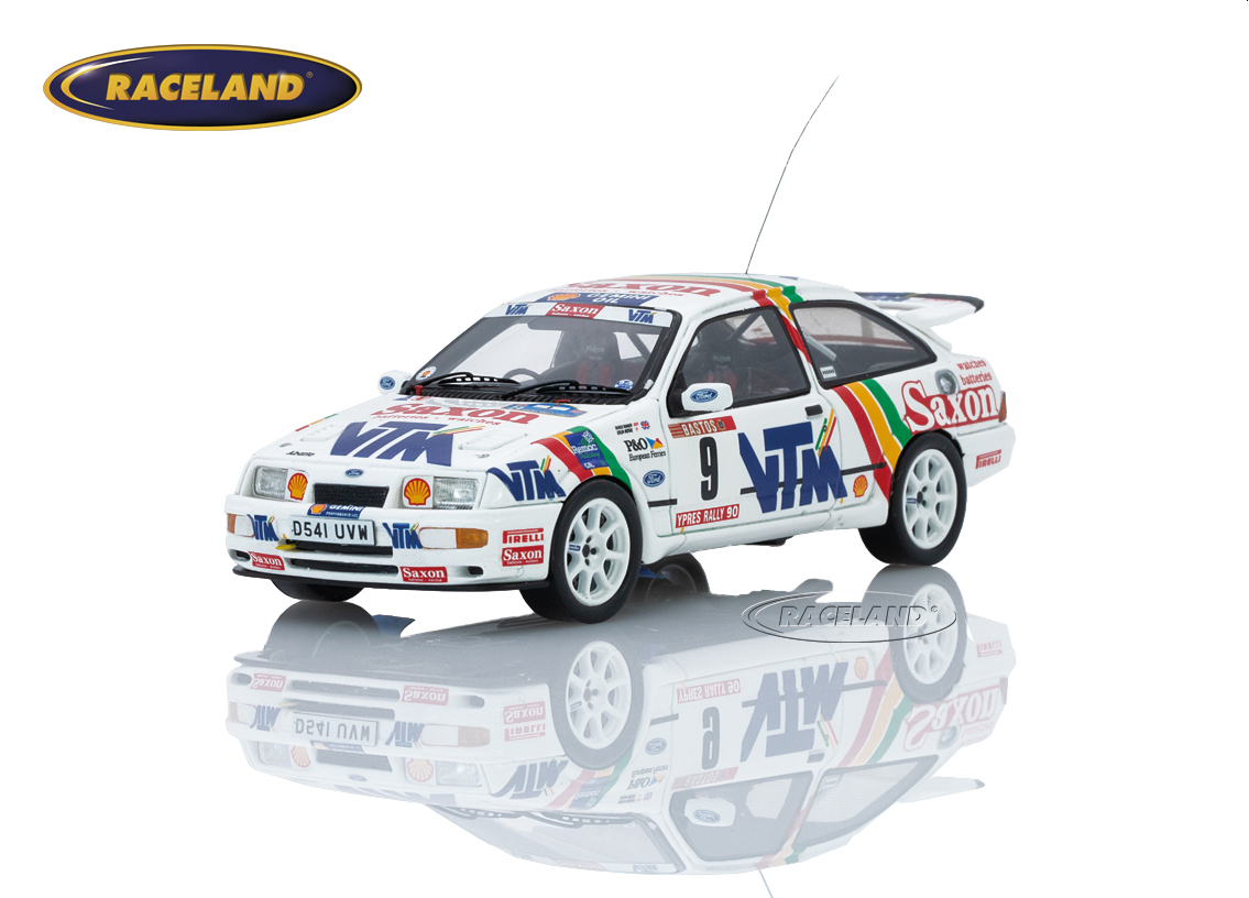 Ford Sierra RS Cosworth RAC MSA 4° Rallye Ypern 1990