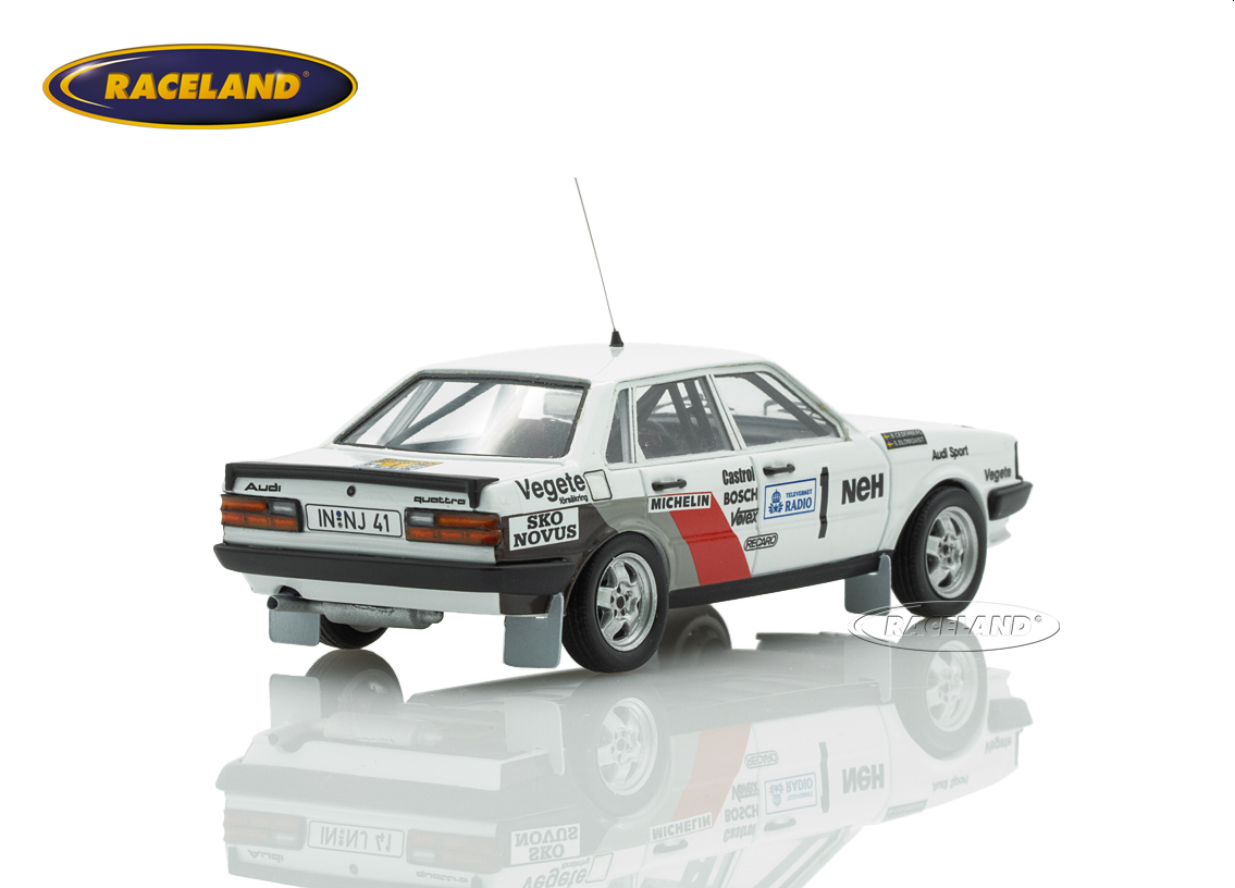 Audi 80 Quattro 2° Rallye Schweden 1983