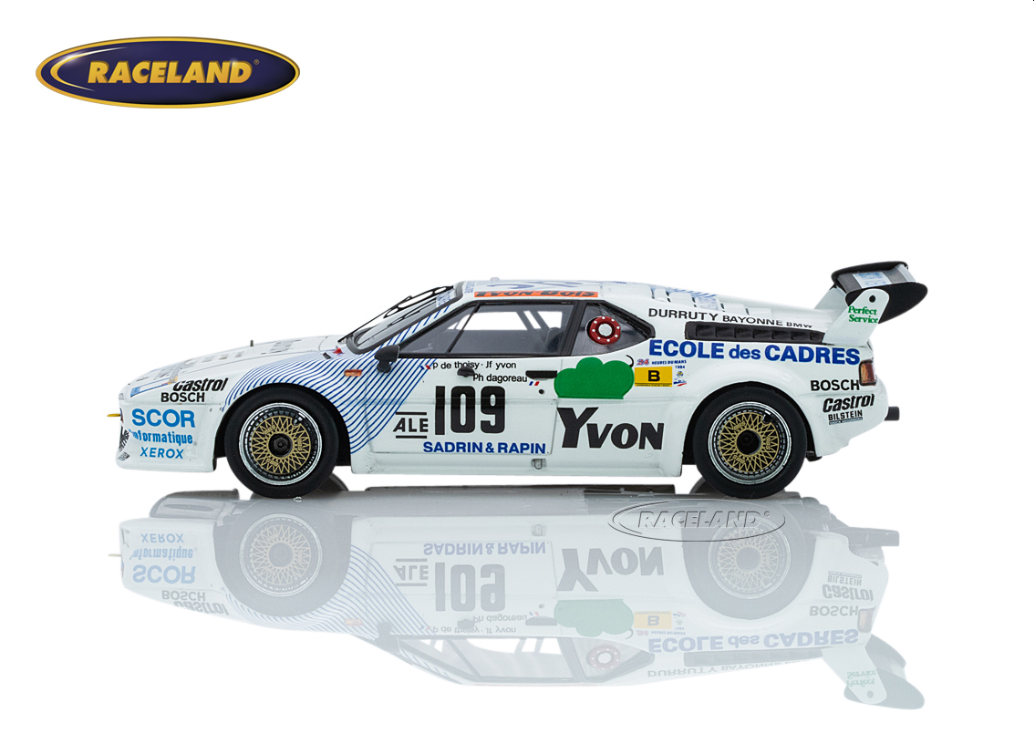 BMW M1 Helmut Gall BMW Bayonne 14° Le Mans 1984 Sieger Gr.B