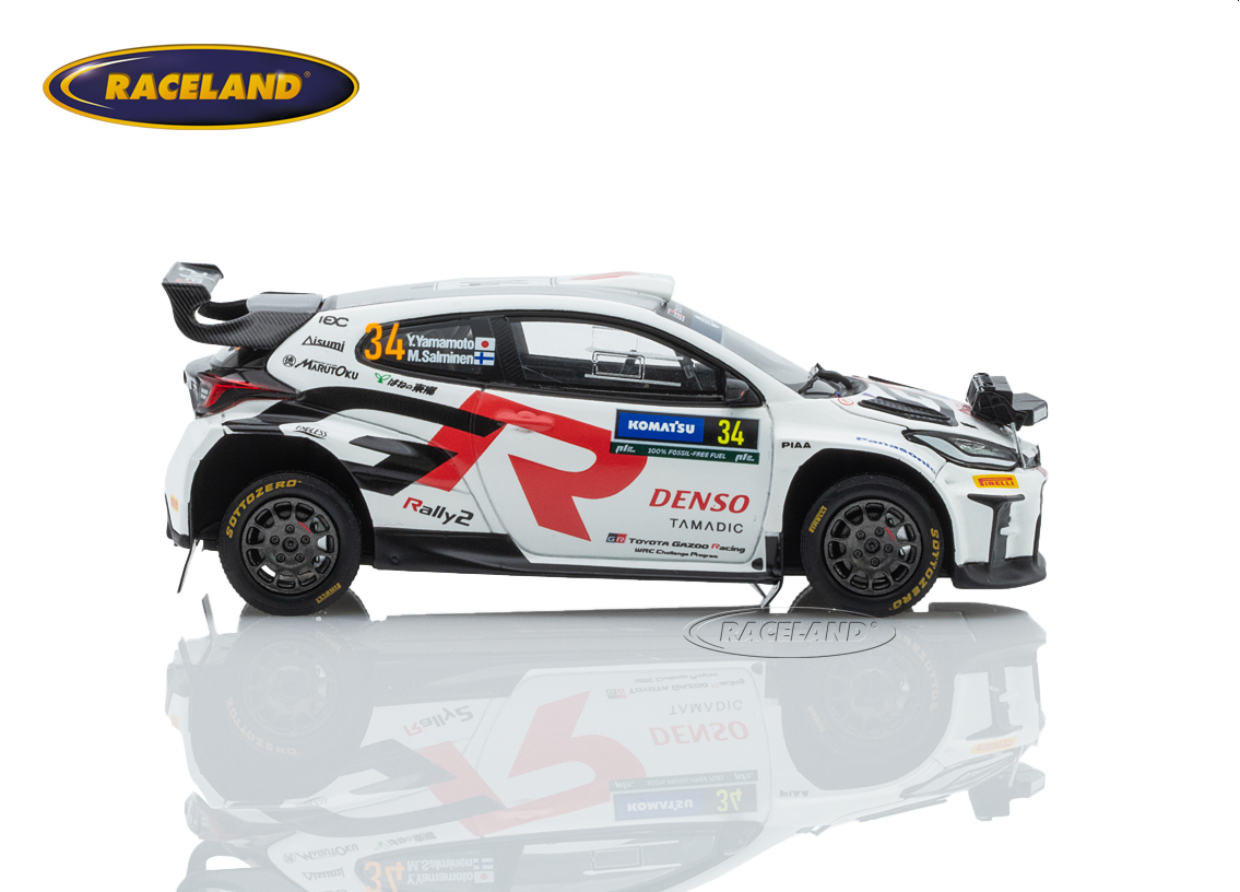 Toyota GR Yaris Rally2 Gazoo Racing RC2 15° Rallye Schweden 2024