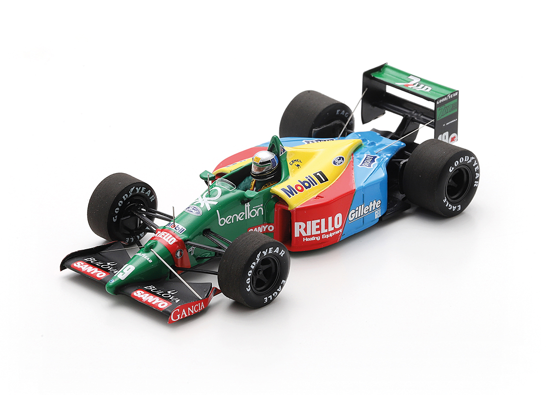 Benetton B189 Cosworth V8 F1 3° GP England Silverstone 1989