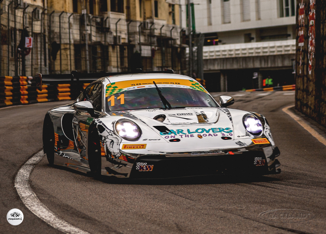 Porsche 911 GT3 R Schumacher CLRT FIA GT World Challenge Macau 2025
