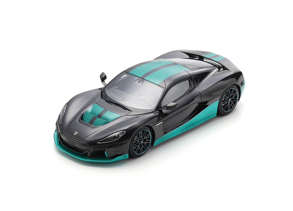 Rimac Nevera Time Attack 2023 - schwarz