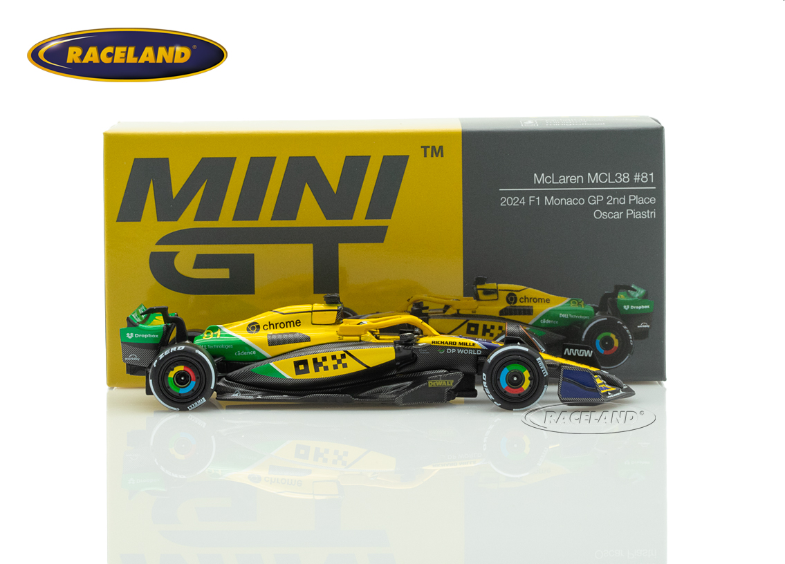 McLaren MCL38 Mercedes F1 Senna Design 2° GP Monaco 2024