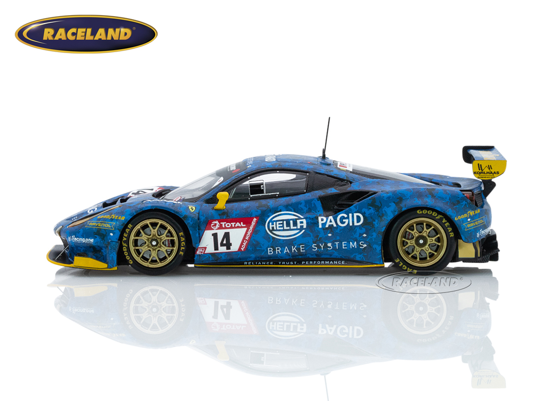 Ferrari 488 GT3 Hella Pagid Racing One 22° 24H Nürburgring 2021