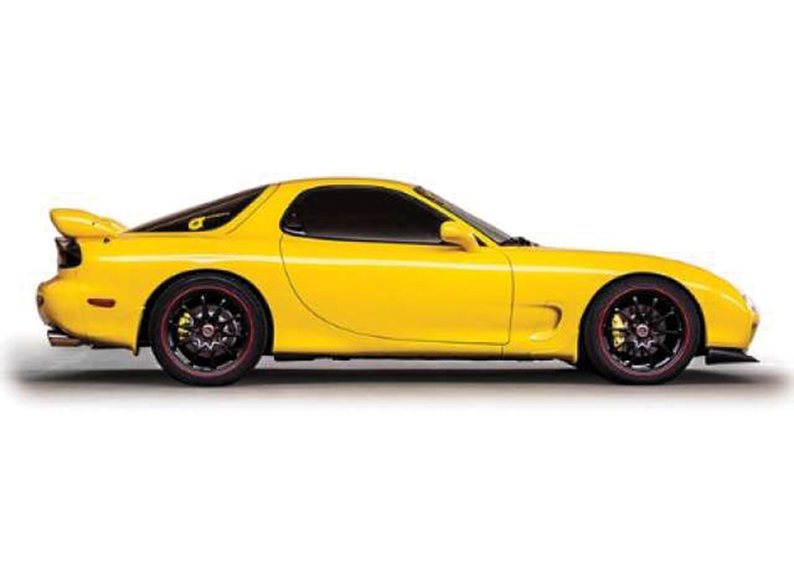 Mazda RX-7 1991 competition yellow mica