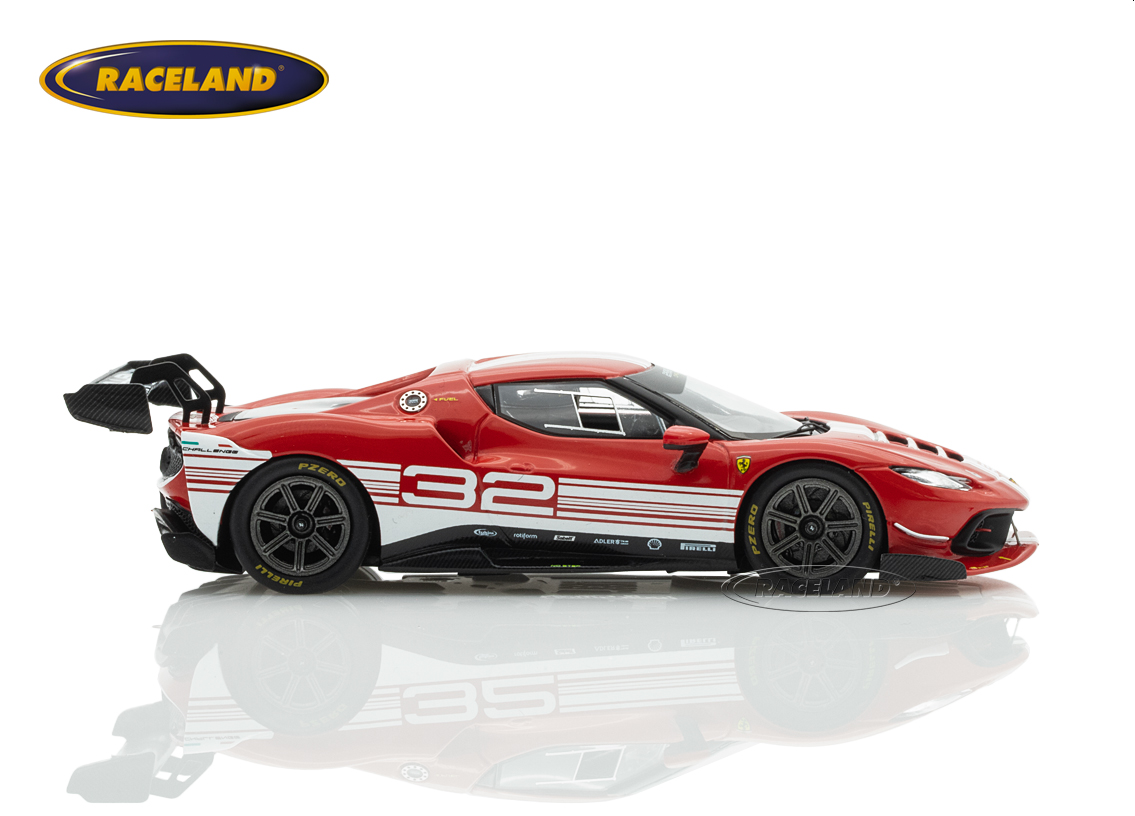 Ferrari 296 Challenge 2023 - rot