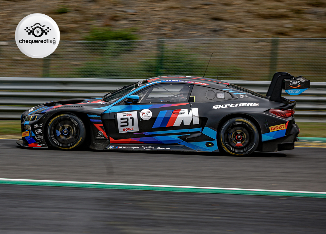 BMW M4 GT3 Evo Team WRT 8° 24H Spa 2025