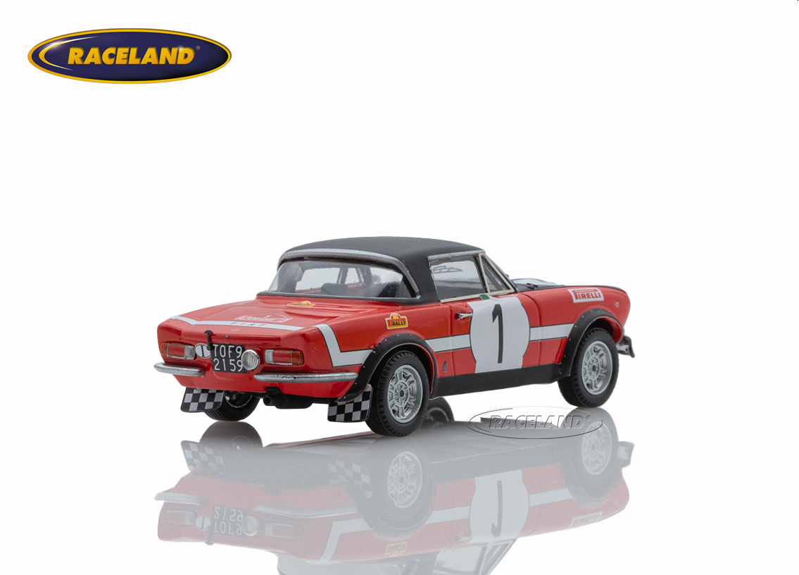 Fiat 124 Spider Sieger Österreichische Alpenfahrt 1972