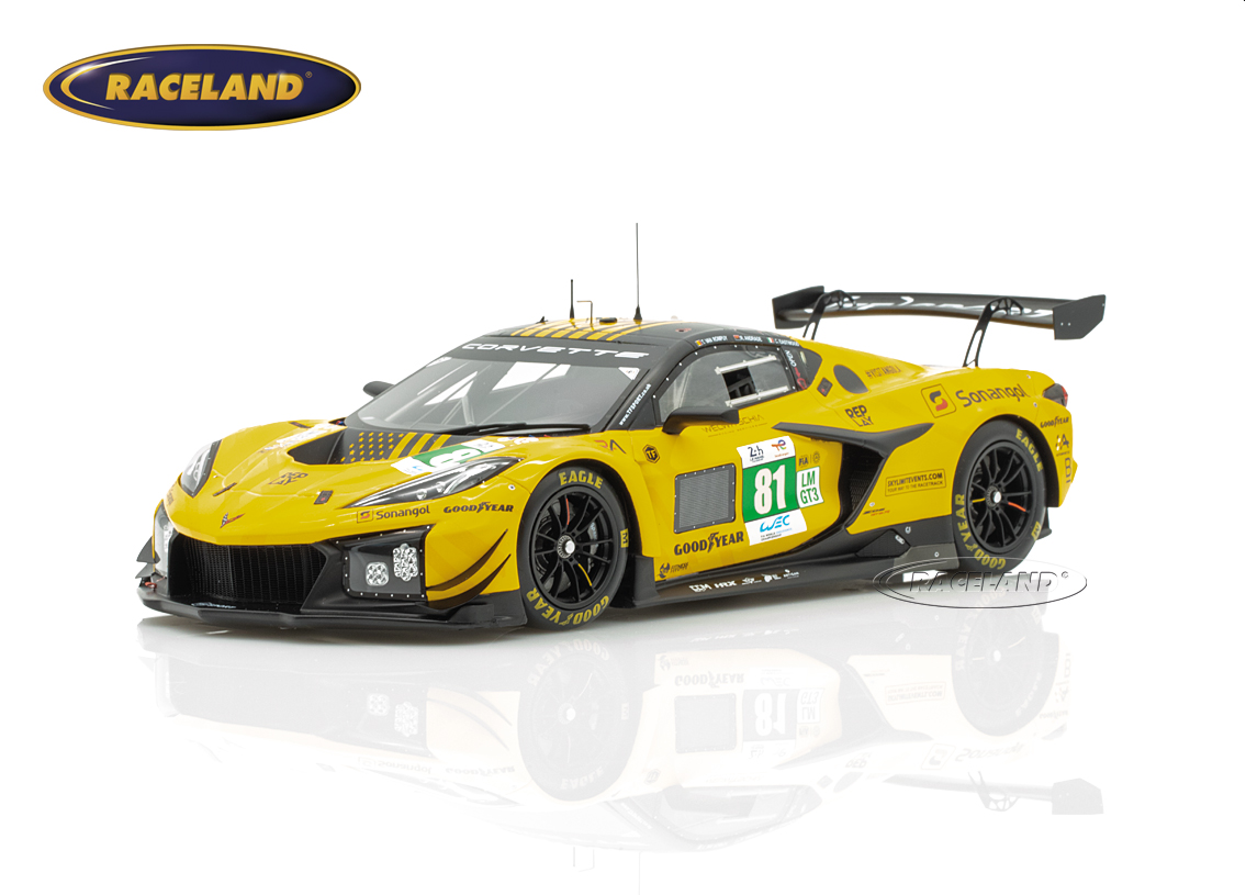 Corvette Z06 GT3.R TF Sport 35° Le Mans 2025