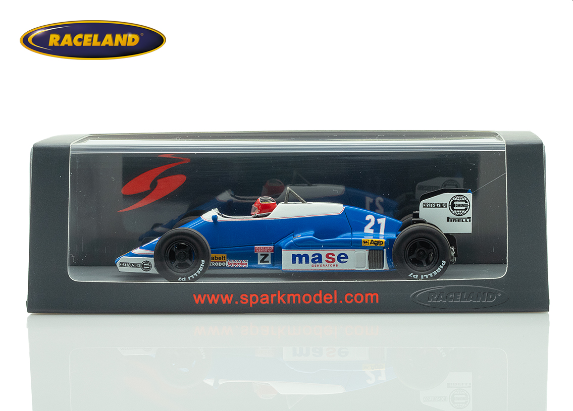 Osella FA1F Alfa Romeo V8 F1 Osella Squadra Corse GP Brasilien 1986