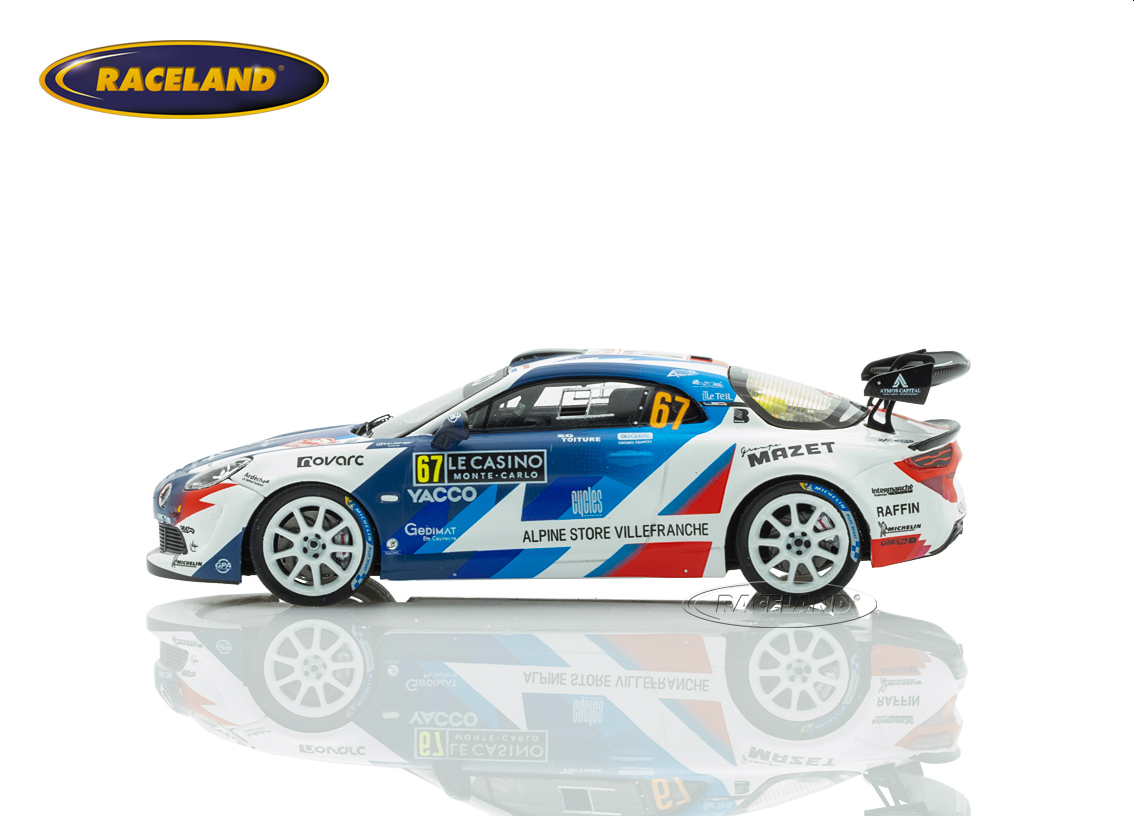 Alpine A110 Rally RGT CHL Sport Auto 17° Rallye Monte Carlo 2025
