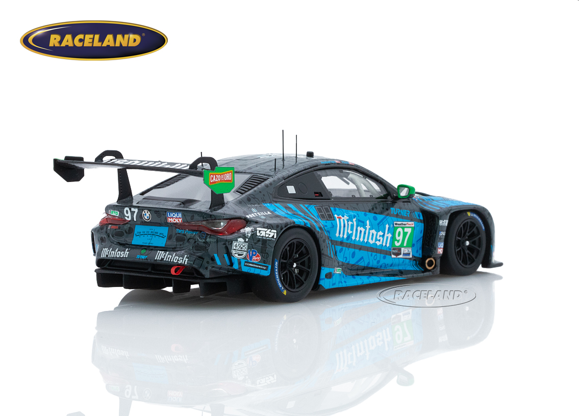 BMW M4 GT3 Turner Motorsport McIntosh 17° Laguna Seca IMSA 2023 2° GTD