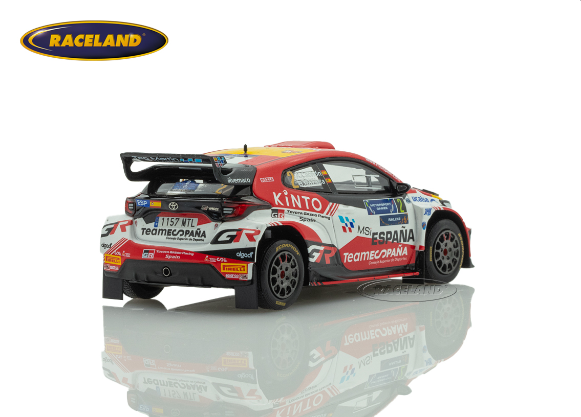 Toyota GR Yaris Rally2 TM Motorsport Sieger FIA Motorsport Games Rallye 2024