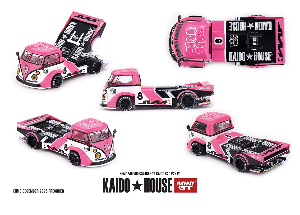 Volkswagen T1 Kaido Rad Van V1 1972